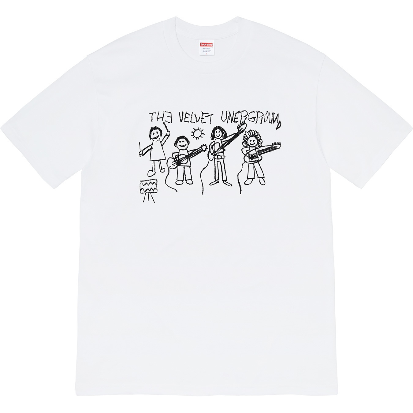Supreme/The Velvet Underground Drawing Tee view 3